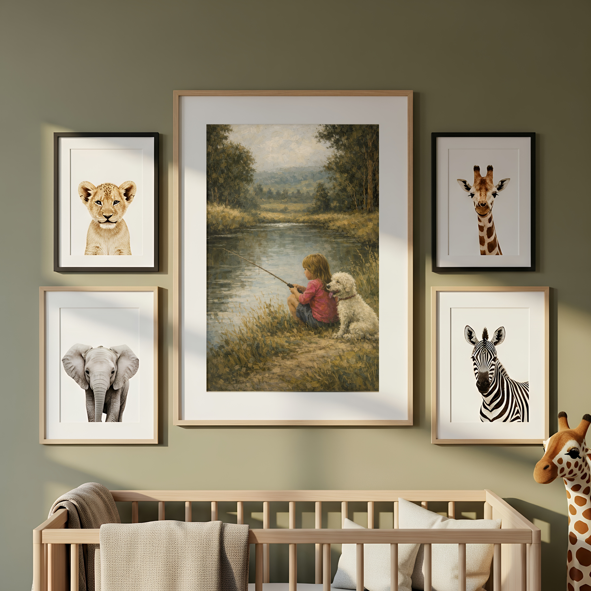 Custom Personalized Poster - Photo to Vintage Art with Dog Cat Pet Portrait
